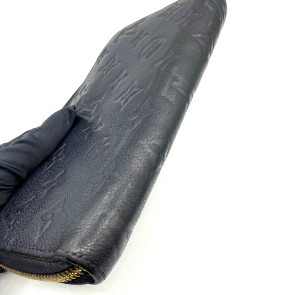 Louis Vuitton Monogram Empreinte M62121 Zippy Wallet in Marine Rouge - Picture 10 of 11